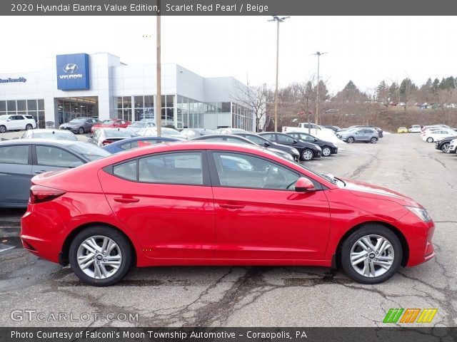 2020 Hyundai Elantra Value Edition in Scarlet Red Pearl