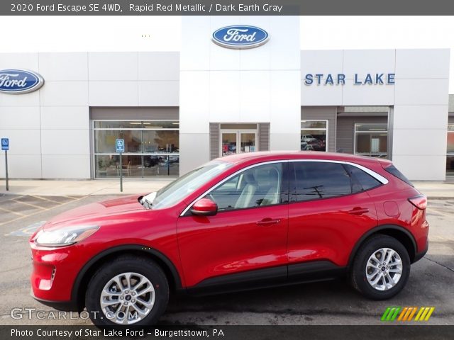 2020 Ford Escape SE 4WD in Rapid Red Metallic