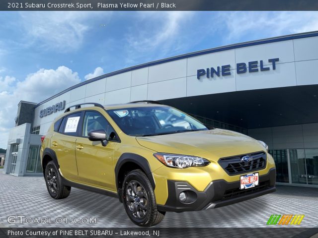 2021 Subaru Crosstrek Sport in Plasma Yellow Pearl