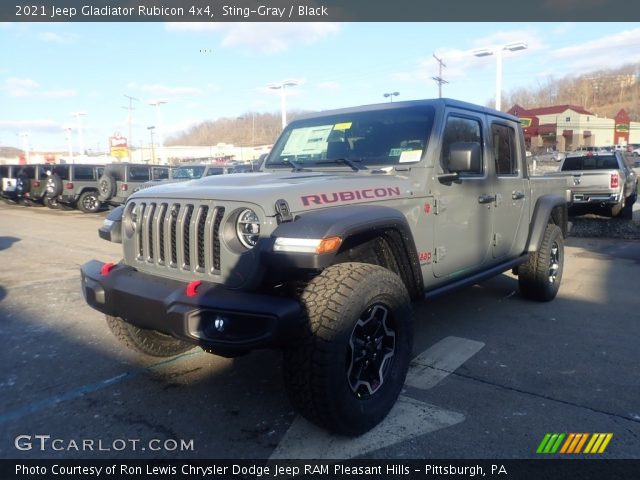 2021 Jeep Gladiator Rubicon 4x4 in Sting-Gray