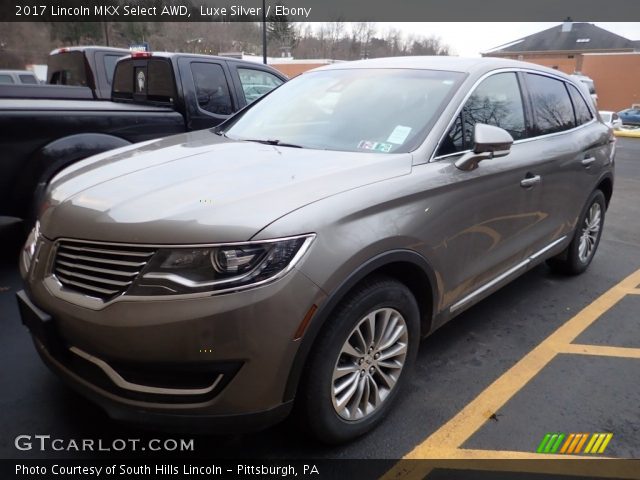 2017 Lincoln MKX Select AWD in Luxe Silver