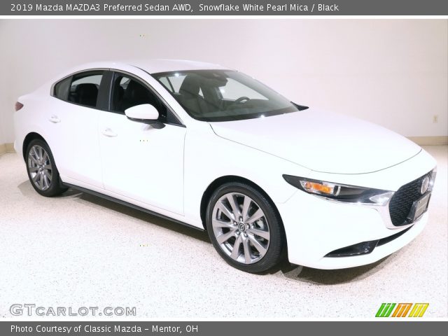 2019 Mazda MAZDA3 Preferred Sedan AWD in Snowflake White Pearl Mica