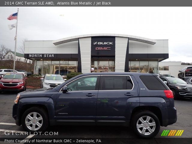 2014 GMC Terrain SLE AWD in Atlantis Blue Metallic