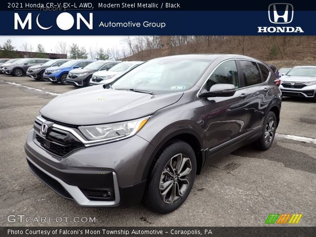 2021 Honda CR-V EX-L AWD in Modern Steel Metallic