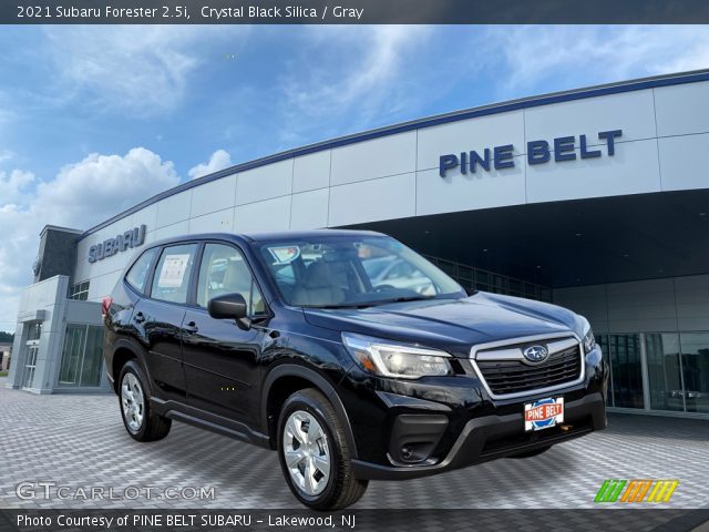 2021 Subaru Forester 2.5i in Crystal Black Silica