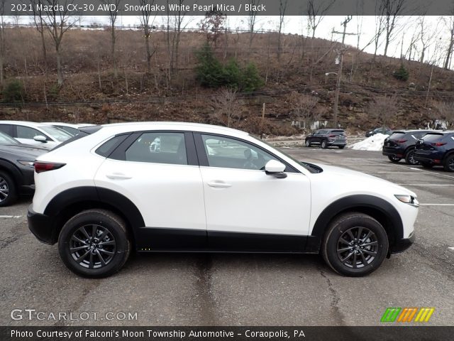2021 Mazda CX-30 AWD in Snowflake White Pearl Mica