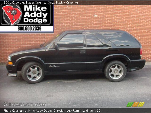 2001 Chevrolet Blazer Xtreme in Onyx Black