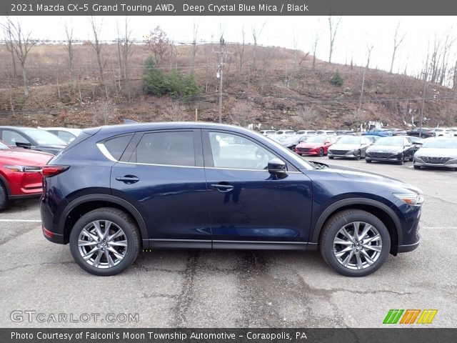 2021 Mazda CX-5 Grand Touring AWD in Deep Crystal Blue Mica