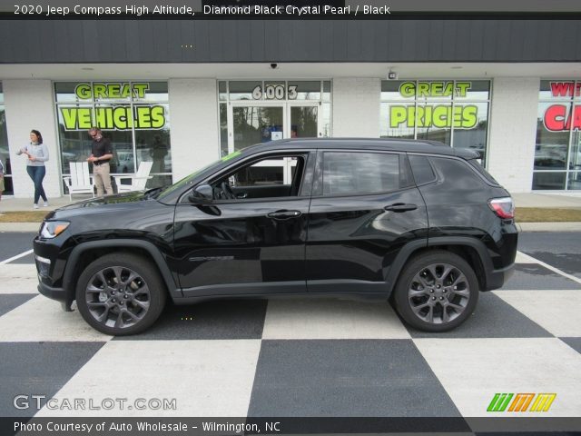 2020 Jeep Compass High Altitude in Diamond Black Crystal Pearl