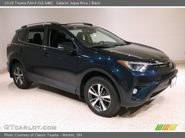 2018 Toyota RAV4 XLE AWD in Galactic Aqua Mica