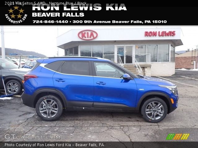 2021 Kia Seltos S AWD in Neptune Blue