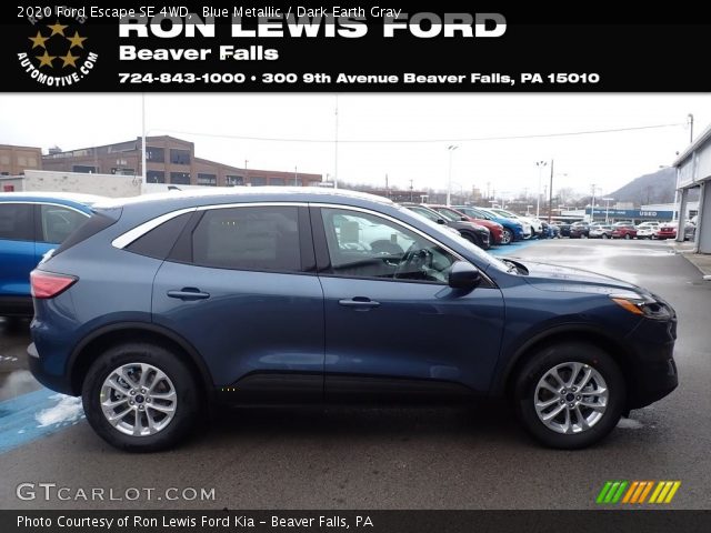 2020 Ford Escape SE 4WD in Blue Metallic