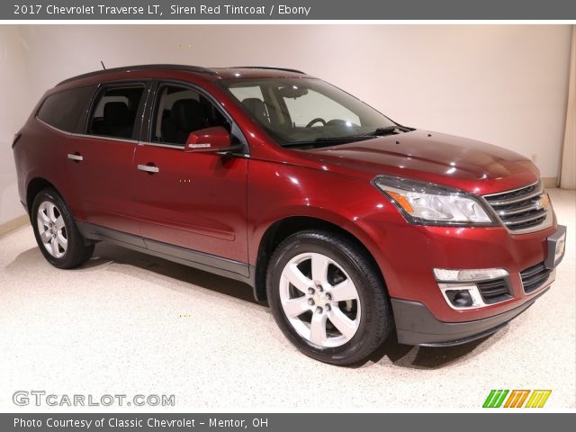 2017 Chevrolet Traverse LT in Siren Red Tintcoat