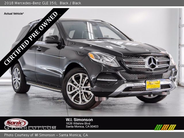 2018 Mercedes-Benz GLE 350 in Black