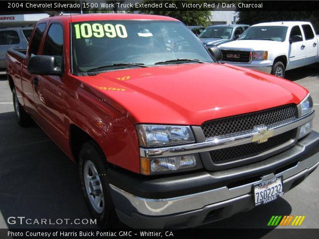 2004 Chevrolet Silverado 1500 Work Truck Extended Cab in Victory Red