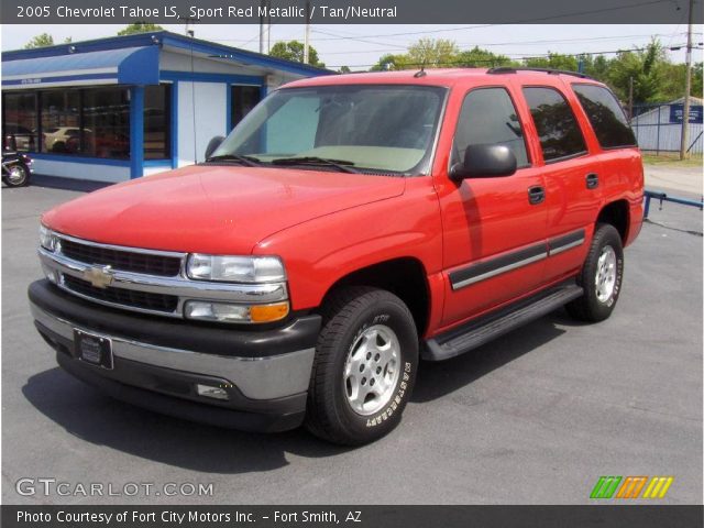 2005 Chevrolet Tahoe LS in Sport Red Metallic