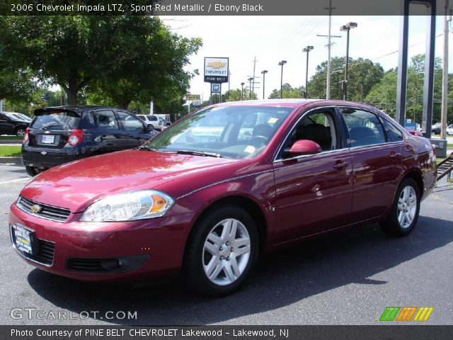 2006 Chevrolet Impala LTZ in Sport Red Metallic