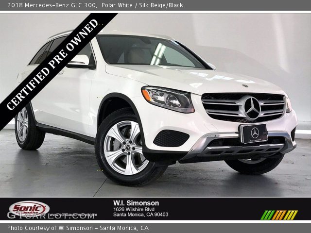 2018 Mercedes-Benz GLC 300 in Polar White