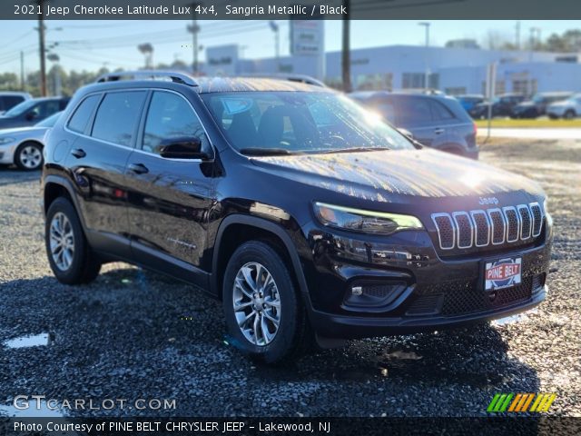 2021 Jeep Cherokee Latitude Lux 4x4 in Sangria Metallic