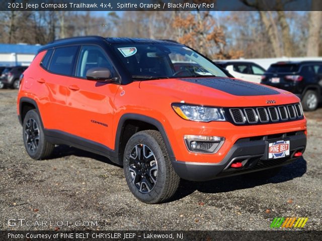 2021 Jeep Compass Trailhawk 4x4 in Spitfire Orange