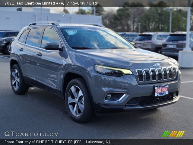 2021 Jeep Cherokee Limited 4x4 in Sting-Gray