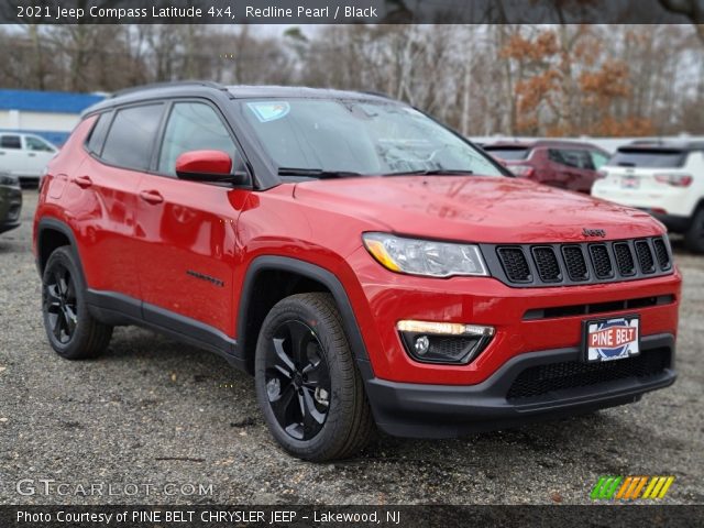 2021 Jeep Compass Latitude 4x4 in Redline Pearl