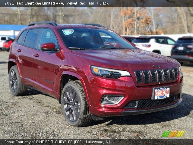 2021 Jeep Cherokee Limited 4x4 in Velvet Red Pearl
