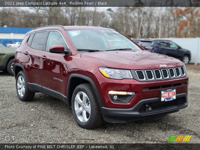 2021 Jeep Compass Latitude 4x4 in Redline Pearl