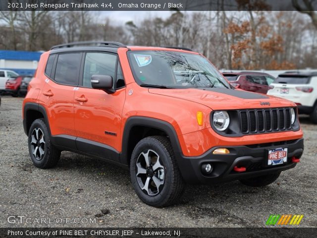 2021 Jeep Renegade Trailhawk 4x4 in Omaha Orange