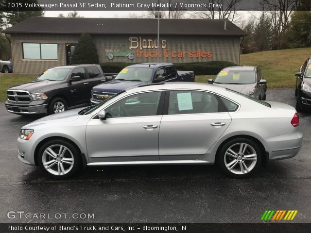 2015 Volkswagen Passat SE Sedan in Platinum Gray Metallic