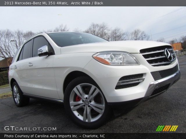 2013 Mercedes-Benz ML 350 4Matic in Arctic White