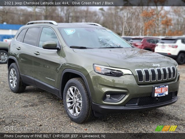 2021 Jeep Cherokee Latitude Lux 4x4 in Olive Green Pearl