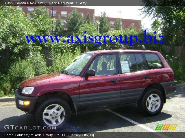 1999 Toyota RAV4 4WD in Dark Red Pearl
