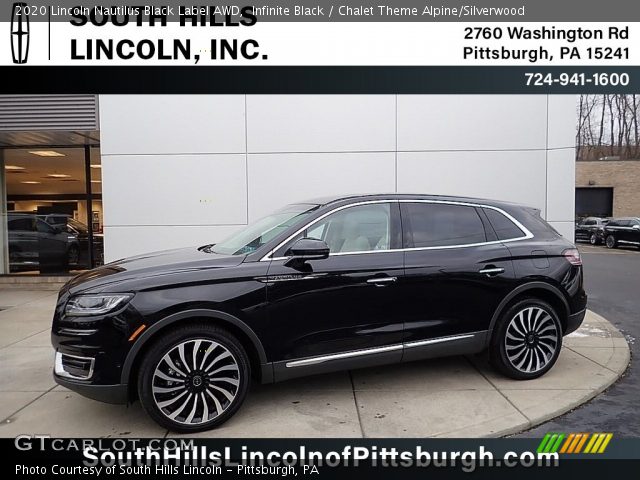 2020 Lincoln Nautilus Black Label AWD in Infinite Black