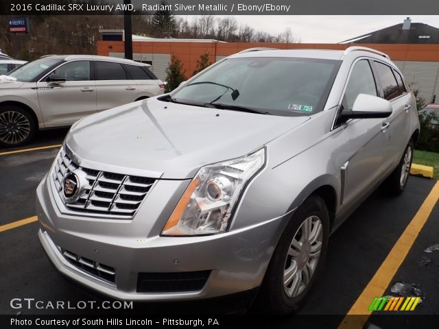 2016 Cadillac SRX Luxury AWD in Radiant Silver Metallic