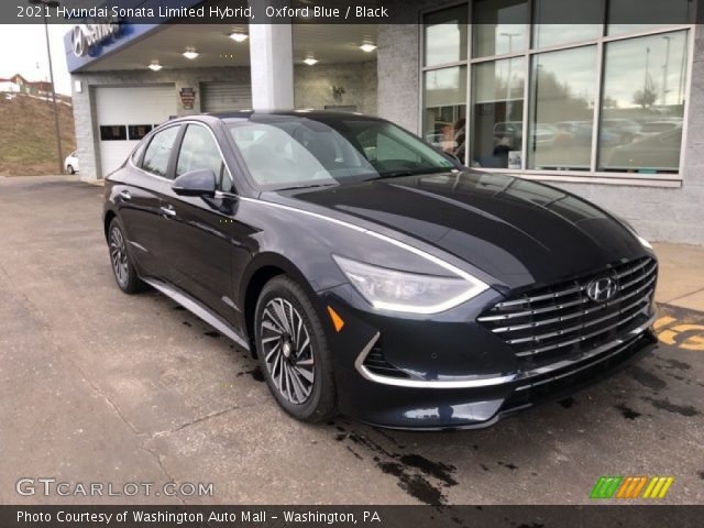 2021 Hyundai Sonata Limited Hybrid in Oxford Blue