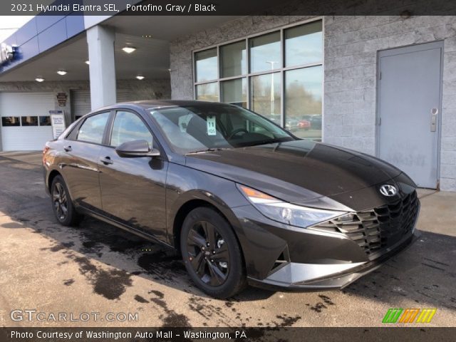 2021 Hyundai Elantra SEL in Portofino Gray