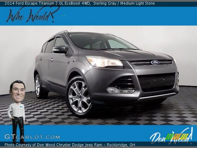 2014 Ford Escape Titanium 2.0L EcoBoost 4WD in Sterling Gray