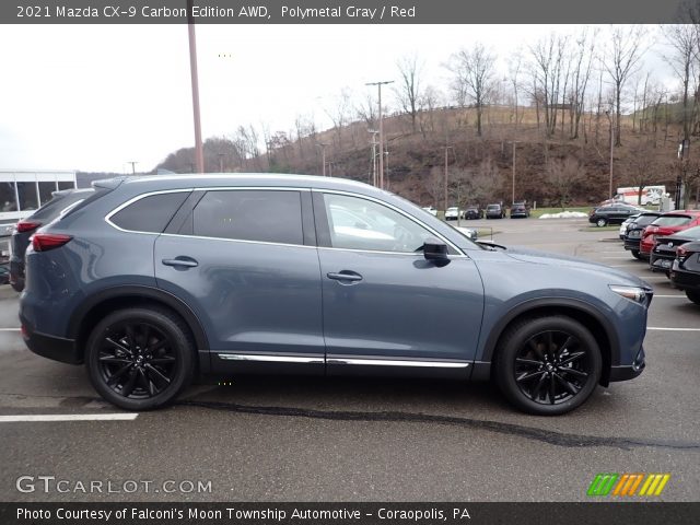 2021 Mazda CX-9 Carbon Edition AWD in Polymetal Gray