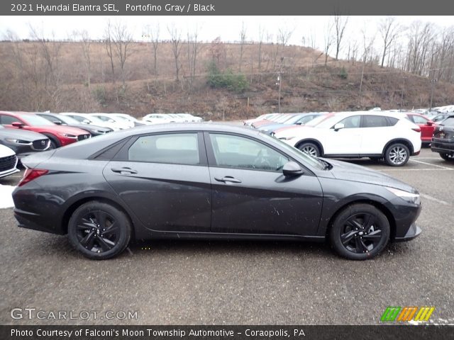 2021 Hyundai Elantra SEL in Portofino Gray