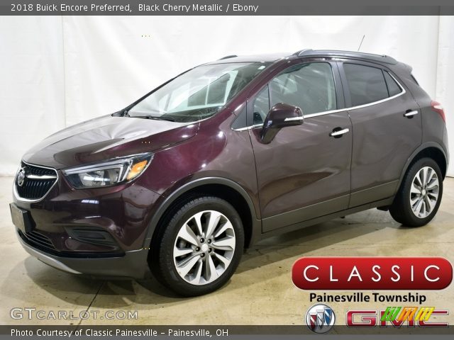 2018 Buick Encore Preferred in Black Cherry Metallic