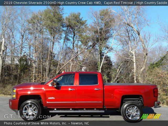 2019 Chevrolet Silverado 2500HD High Country Crew Cab 4WD in Cajun Red Tintcoat