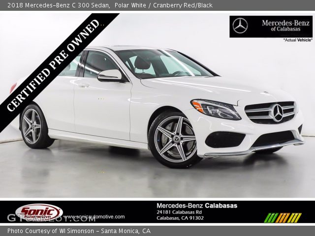 2018 Mercedes-Benz C 300 Sedan in Polar White