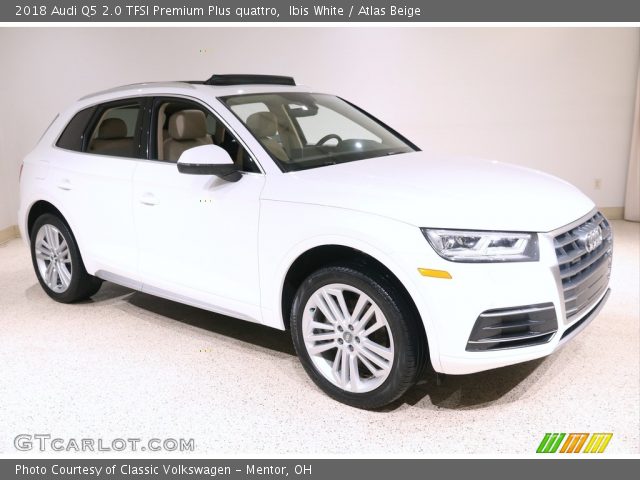 2018 Audi Q5 2.0 TFSI Premium Plus quattro in Ibis White