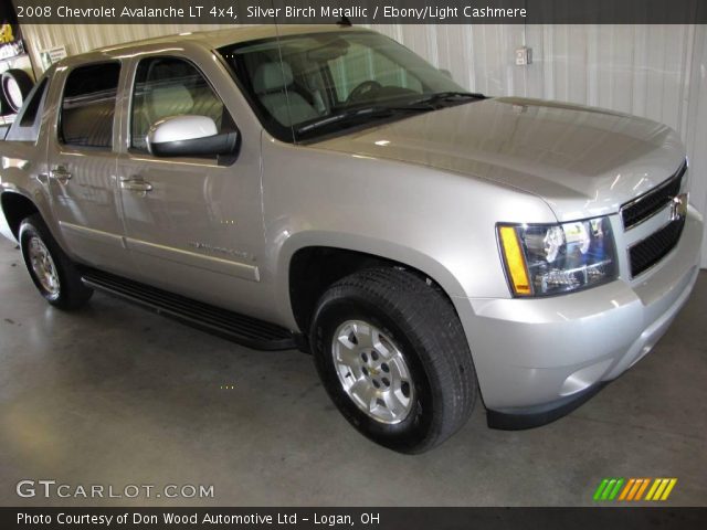 2008 Chevrolet Avalanche LT 4x4 in Silver Birch Metallic