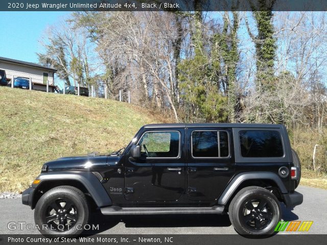 2020 Jeep Wrangler Unlimited Altitude 4x4 in Black