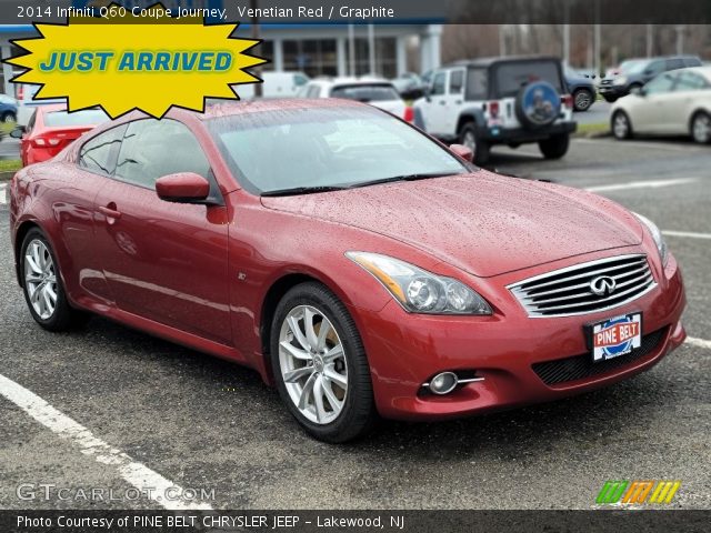 2014 Infiniti Q60 Coupe Journey in Venetian Red