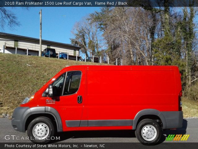 2018 Ram ProMaster 1500 Low Roof Cargo Van in Flame Red