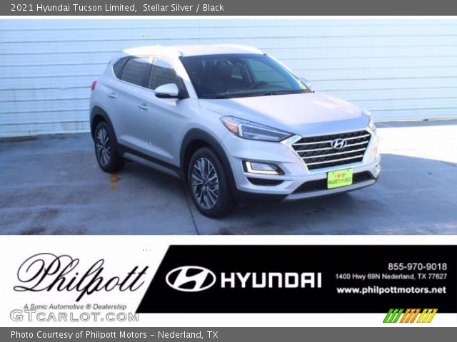 2021 Hyundai Tucson Limited in Stellar Silver