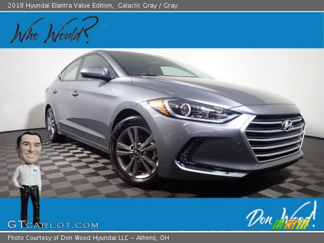 2018 Hyundai Elantra Value Edition in Galactic Gray